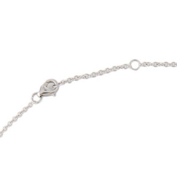 SHY CREATION 14K WHITE GOLD DIAMOND SUN & STAR LAYERED NECKLACE - Picture 6 of 9